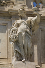 fontana di trevi- ricchezza dell'autunno-Exposure