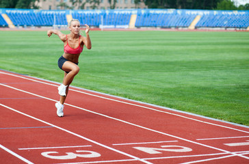 Sporty woman