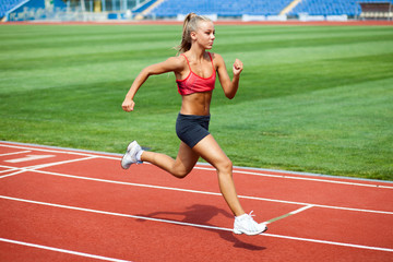 Sporty woman