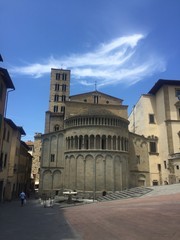 Piazza Grande, Arezzo, Toscana, Italia