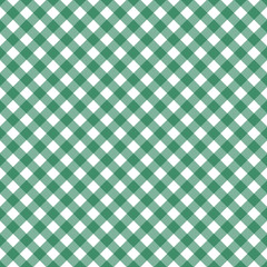 Table cloth seamless pattern dark green Vector illustration