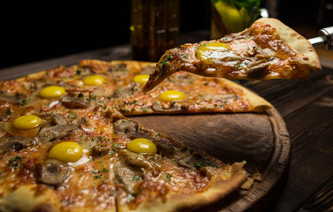 Italian pizza Bavarian