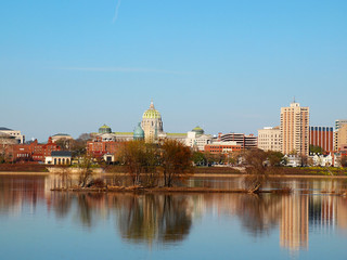 Harrisburg Pennsylvania On The River