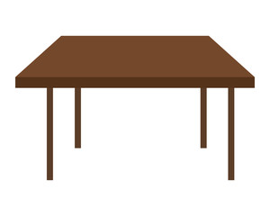brown squared table icon