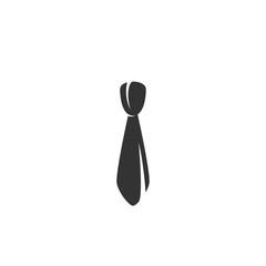 Vector Tie icon isolated on a white background