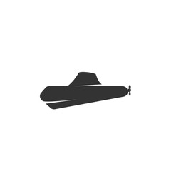 Submarine icon isolated on a white background