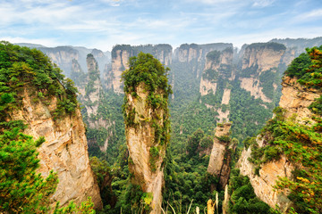 Beautiful quartz sandstone pillar the Avatar Hallelujah Mountain