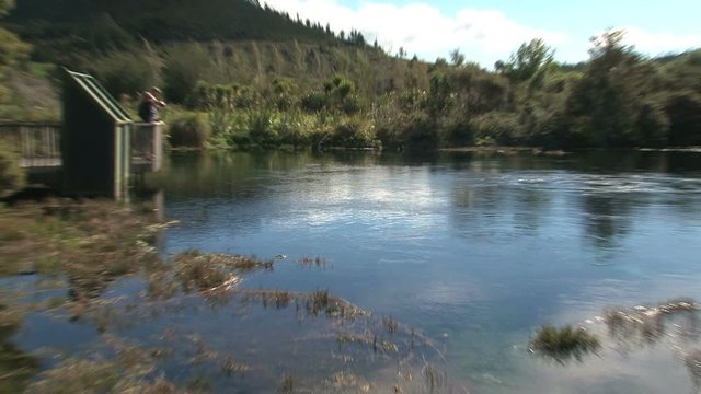 Lake Pupu springs at the westcoast, New-Zealand