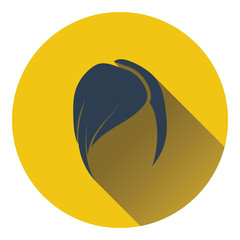 Lady's hairstyle icon