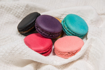 colorful macaron