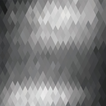 The Silver Geometric Background