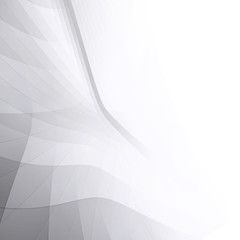 Abstract white and grey perspective background