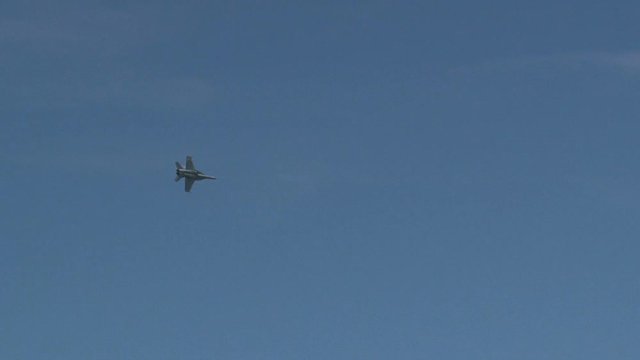 F15 airplane during Fleetweek 2010 in San Francisco