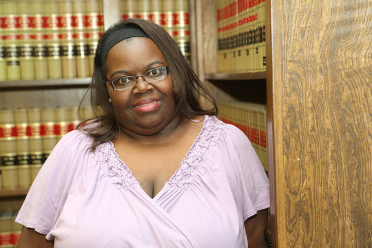 Mature African American legal professional