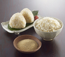 アマランサス　おにぎりとごはん