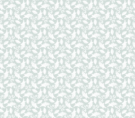 Floral Fine Seamless Pattern