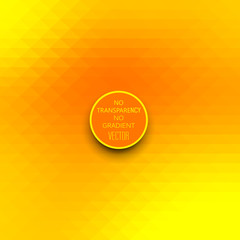 Shiny yellow gradient style abstract geometric shapes background