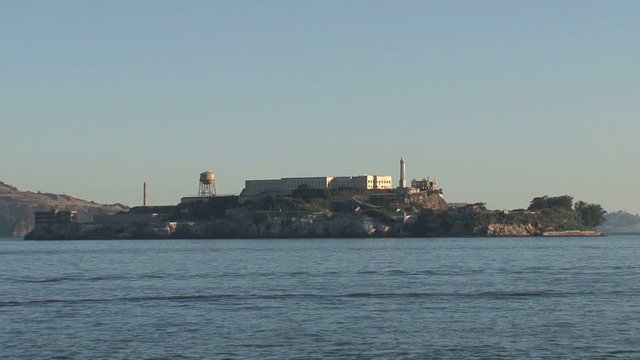 Alcatraz in the morning