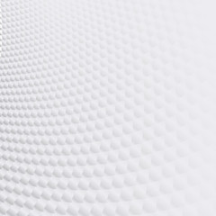 Fototapeta premium White & grey abstract perspective background with soft toned hexagonal shapes