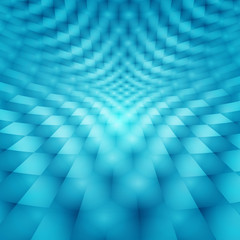 Abstract blue perspective background

