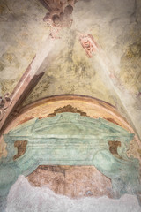 Antique ceiling of a church