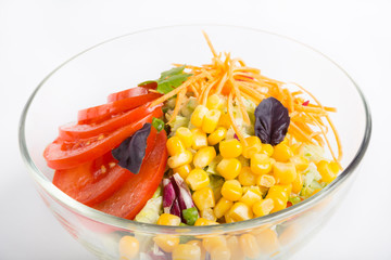 Mixed vegetables salad