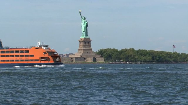 The Statue of Liberty,New York City