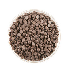 Chocolate Chips Isolated