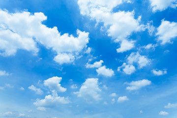 Obraz na płótnie Canvas blue sky with cloud