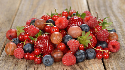 Various berries