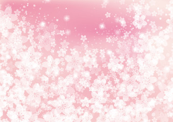 桜ピンクの背景