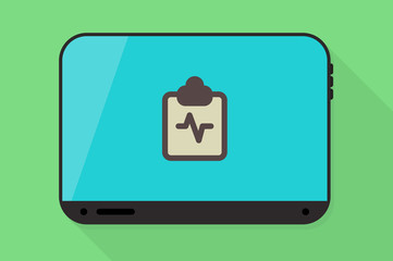 Tablet vector illustration