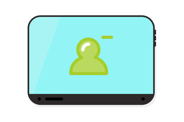 Tablet vector illustration