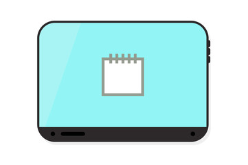 Tablet vector illustration