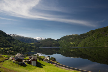 Ulvik village, Norway