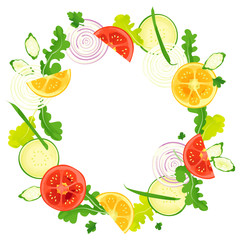 フレーム・野菜