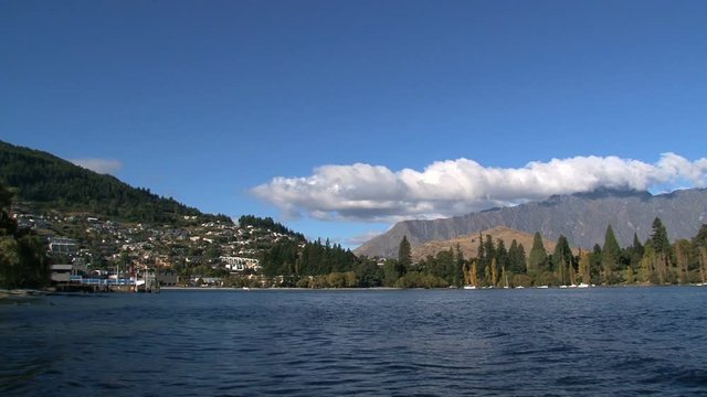 Queenstown at the Southern Island, New-Zealand