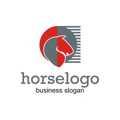 Animals Horse logo vector