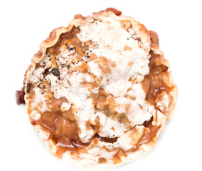 mold on a white background