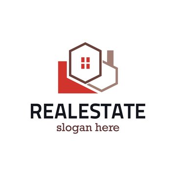 Real Estate Logo Icon Vector
