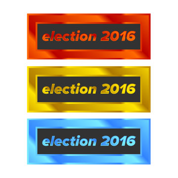 Election Badge set
