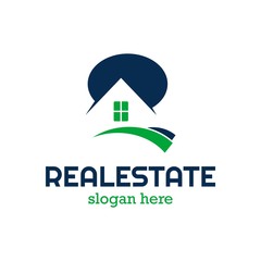 Real Estate Logo Icon Vector