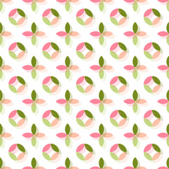 Geometric pattern background. Circle pattern.