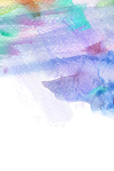 Abstract watercolor background.