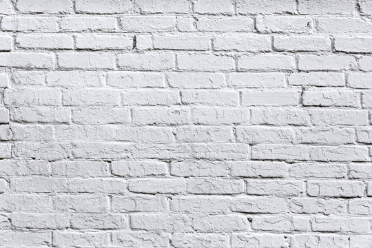 old white brick wall detail background