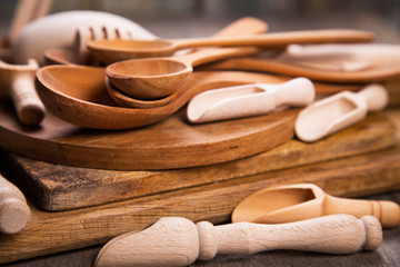 wooden kitchen utensil