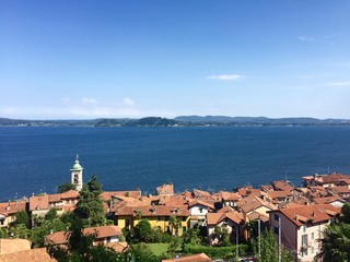 Fototapeta premium Il Lago Maggiore da Belgirate