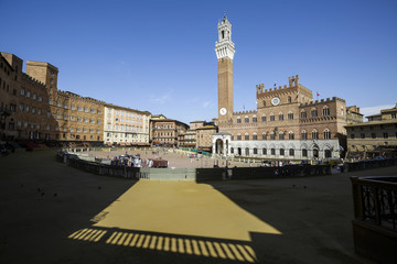 Obraz premium Piazza del campo Siena