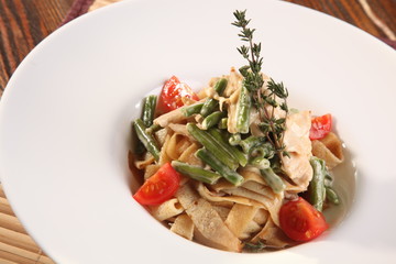 Paste from Russian pancakes