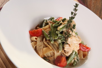 Paste from Russian pancakes